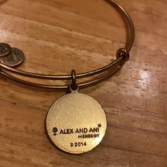 Alex and Ani gold Lotus bracelet - Picture 4 of 4